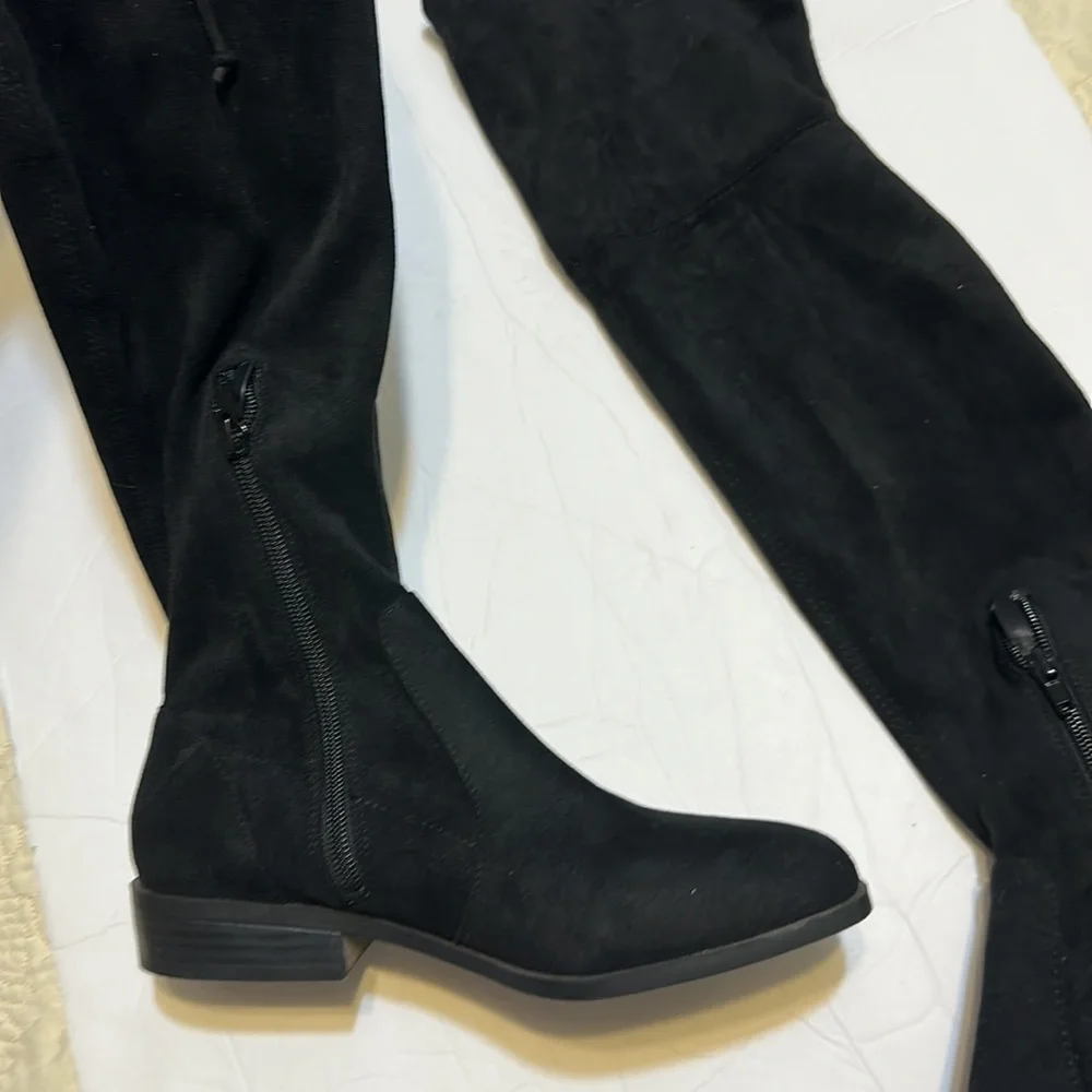 Forever 21 over the knee suede boots